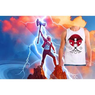 Camiseta Regata Thor Love And Thunder Thor Amor E Trov O Chris