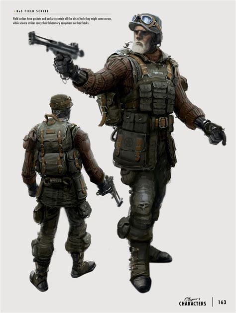 Fallout 4 Concept Bos Field Scribe Fallout Concept Art Fallout Fan