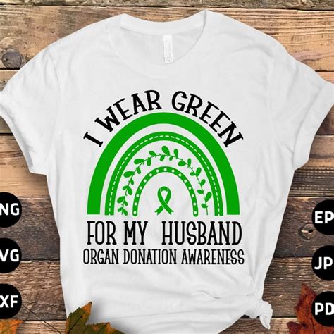 Organ Donation Awareness Svg Etsy