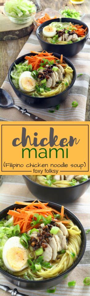 Chicken Mami Recipe - Foxy Folksy