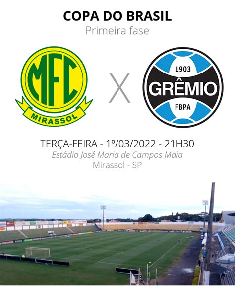 Mirassol X Grêmio Veja Onde Assistir Escalações Desfalques E