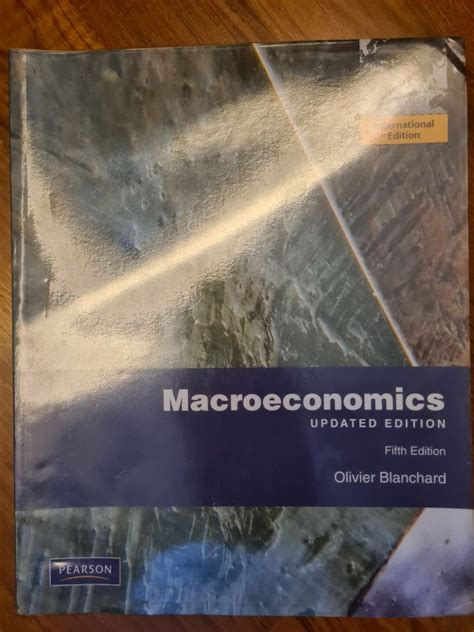 Macroeconomics 5th Edition Olivier Blanchard Hobbies Toys Books