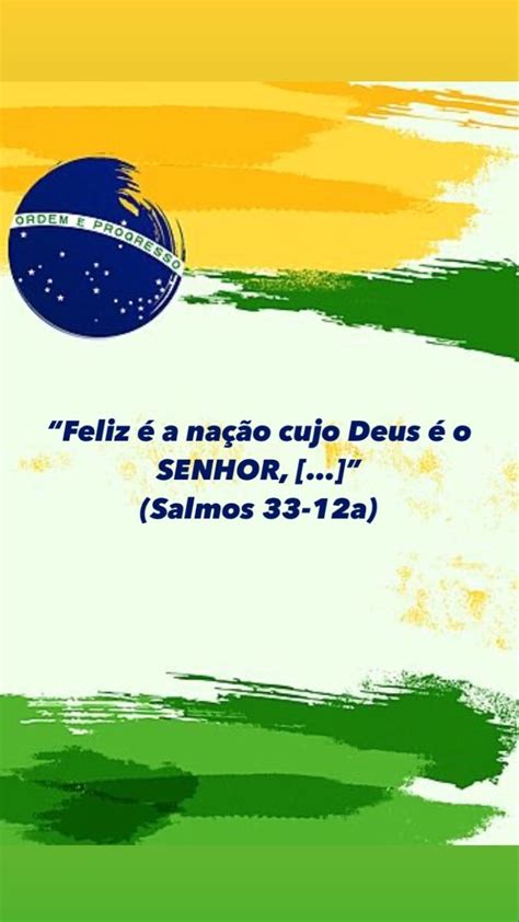 Salmos 33 12 Mensagem fé em deus Frases motivacionais Lindas