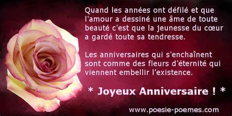 Poeme Joyeux Anniversaire