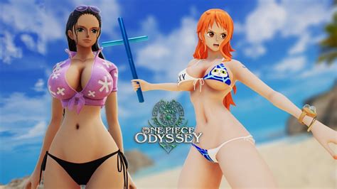 Nami Robin Film Gold Bikini To One Piece Odyssey Youtube