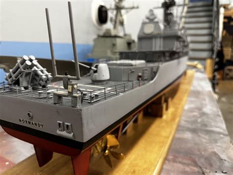 USS Normandy in 1/96 scale. : r/ModelShips