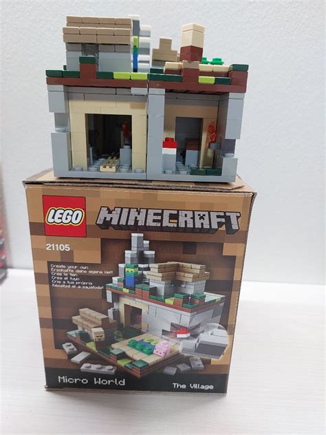 Lego Minecraft Micro World The Village Hobbies Toys Toys