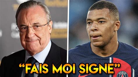 Le R Al Attend Un Signe De Mbapp Mbapp Toujours Au Loft Du Psg Le