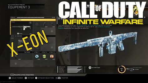 Call Of Duty Infinite Warfare X EON LA NOUVELLE ARME YouTube