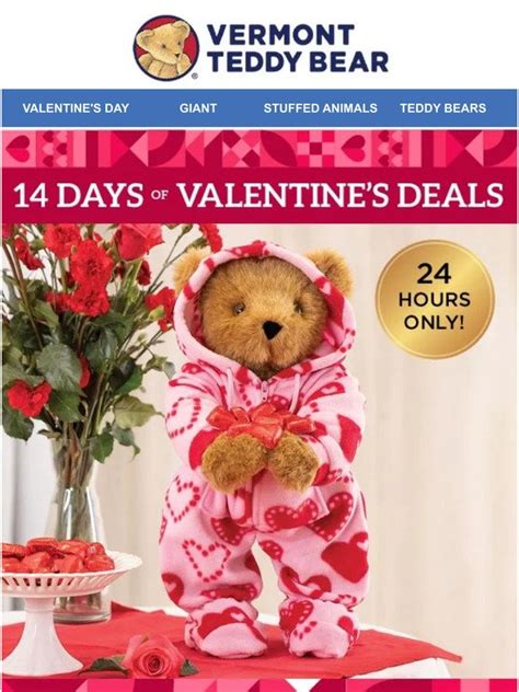 Vermont Teddy Bear Company 40 Off Day 8 A Best Selling Sweetheart