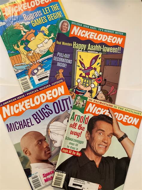 90s Nickelodeon Magazines - Etsy