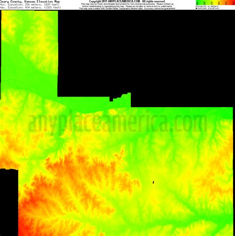 Free Geary County Kansas Topo Maps And Elevations