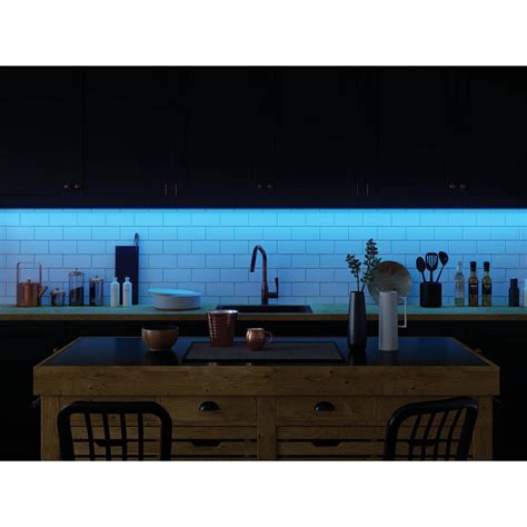 Good Earth Lighting 6 Ft. L. Plug-In Color Changing LED Under Cabinet ...