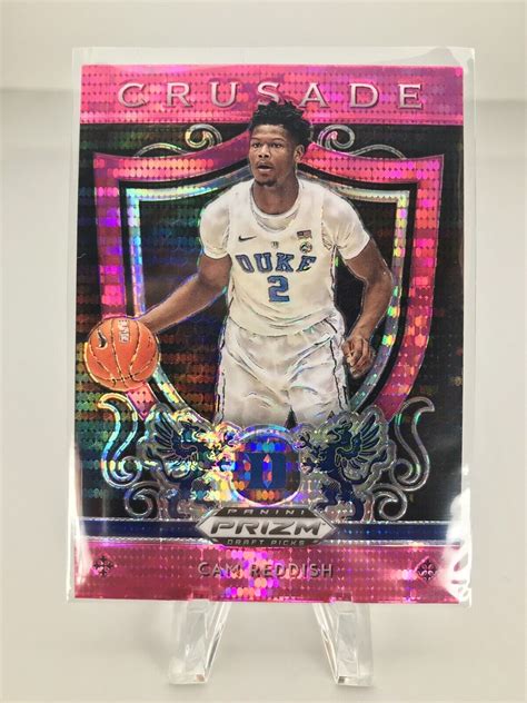 Panini Prizm Cam Reddish Rc Pink Pulsar Prizm Crusade Duke Ebay