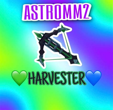 HARVESTER MM2 ROBLOX cheapest read Item Details - Etsy