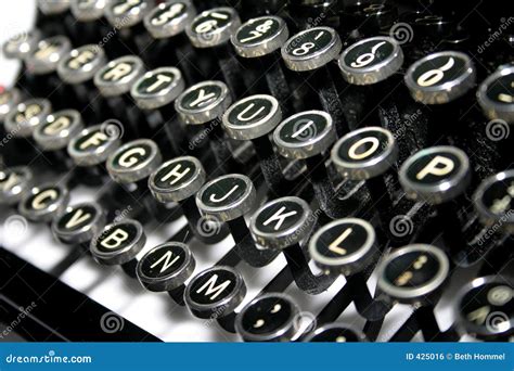 Typewriter Keys