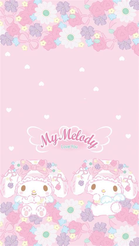 My Melody Wallpaper Sanrio Wallpaper Kawaii Wallpaper Cellphone Wallpaper Iphone Wallpaper