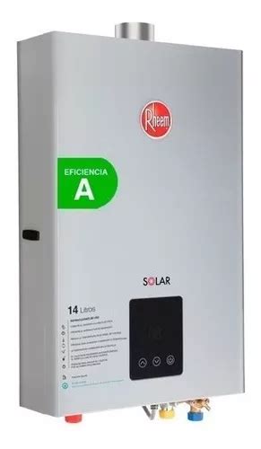 Calefont 14l Modulante Digital Rheem Tiro Forzado G Licuado Tipo De Gas