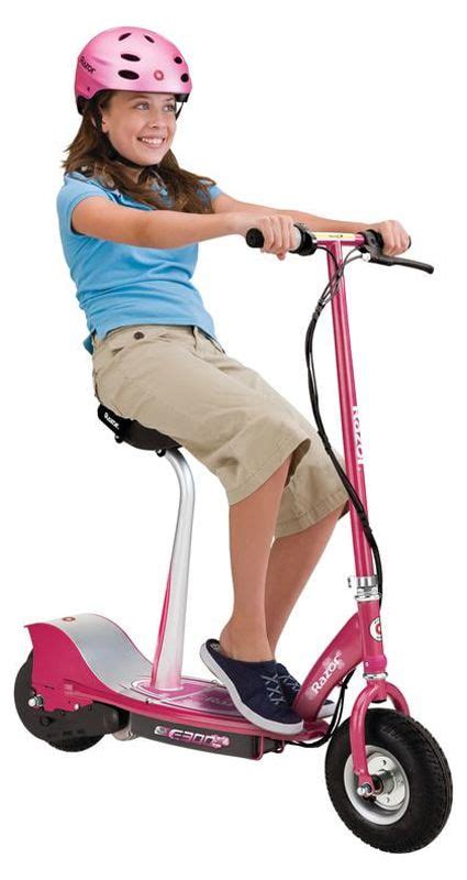 Razor E300s 24v Seated Electric Scooter Sweet Pea Up To 15 Mph For Teen And Adult Up To 220