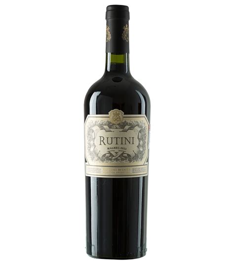 Rutini Vino Tinto Malbec 750 Ml El Palacio De Hierro