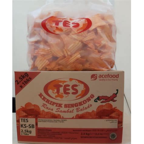 Jual TEs Singkong Bakar Balado 2 5kg Shopee Indonesia