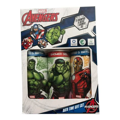 Marvel Avengers Bath Time Gift Set Ml X Ml Kr