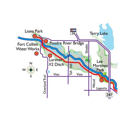 Fort Collins Bike Trail Map Maping Resources