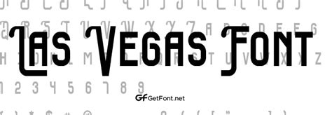 Download Free Las Vegas Font! - GetFont