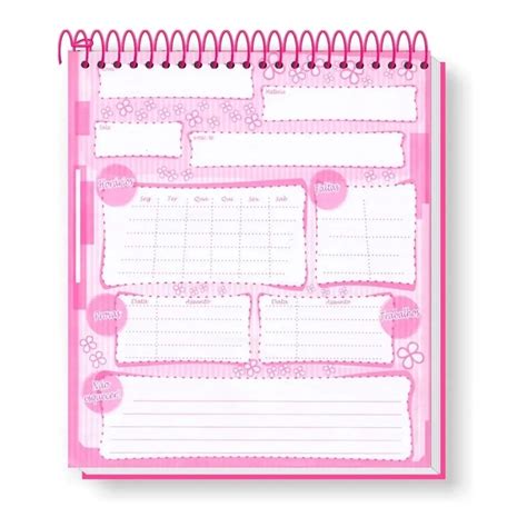 Caderno Universitário Vertical Ideal para Canhotos Flip Feminino