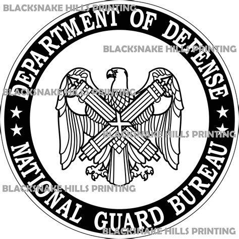 National Guard Bureau Seal Vector Image Files .ai .pdf - Etsy