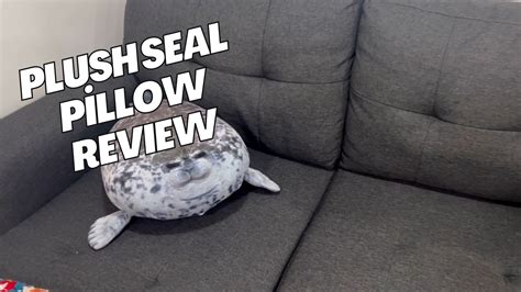 Run Run Deals Experience The Comfort And Charm Of Plush Seal Pillow Review Video