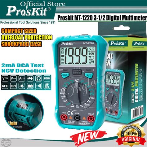 PRO SKIT Digital Multimeter Proskit MT 1220 Multimeter Avometer