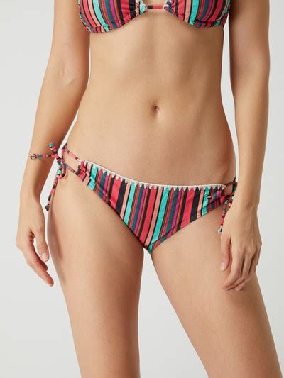 S Oliver Red Label Bikini Zum Binden Mit Streifenmuster Pink Online