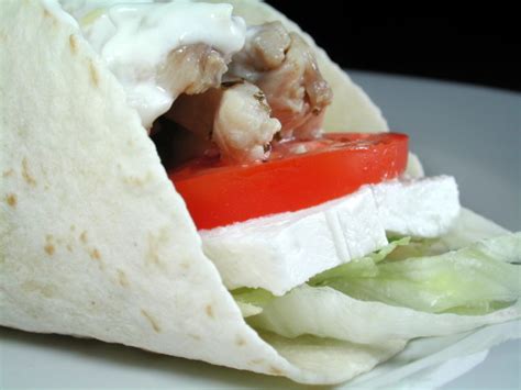 Chicken Souvlaki Wrap Recipe - Greek.Genius Kitchen