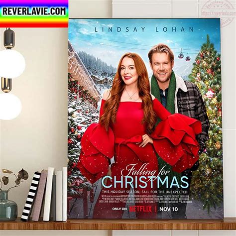 Lindsay Lohan In Falling For Christmas Poster Movie Home Decor Poster ...