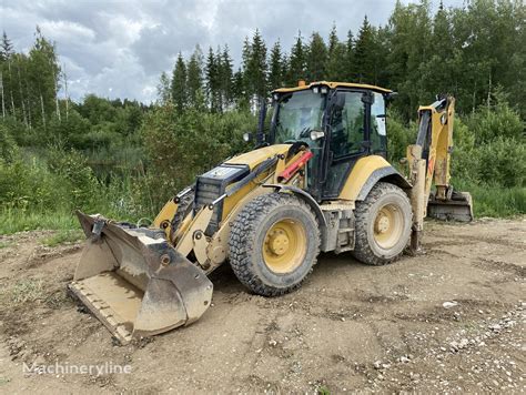 Caterpillar 444F2 backhoe loader for sale Estonia Aluvere küla Sõmeru