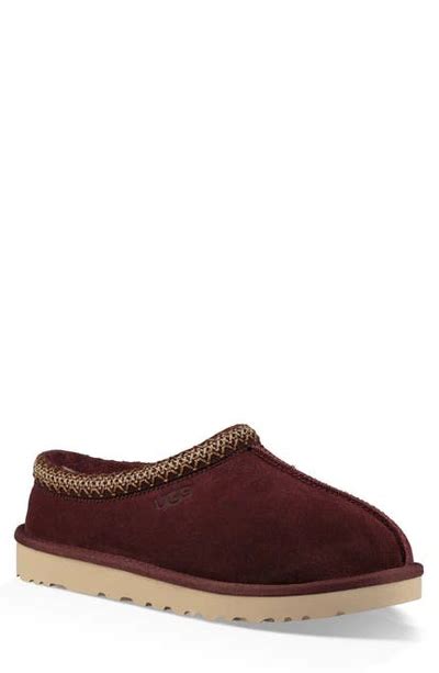 Ugg Tasman Slipper In Burgundy Modesens