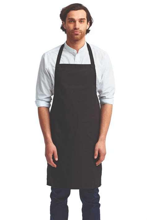 Organic Cotton Bib Apron No Pockets Apronwarehouse