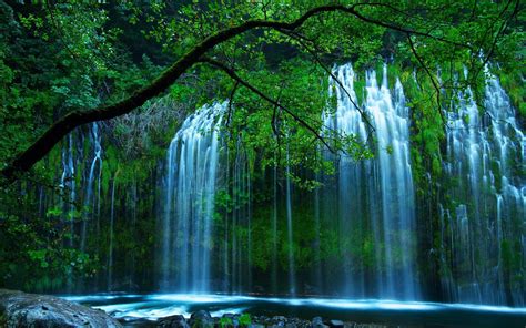 Fondos De Pantalla Luz De Sol Paisaje Cascada Naturaleza