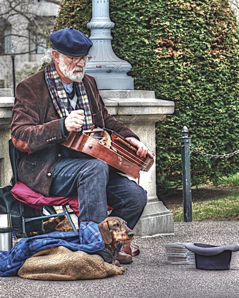 Hurdy Gurdy Man Playing For The Sunday Afternoon Crowd In Flickr