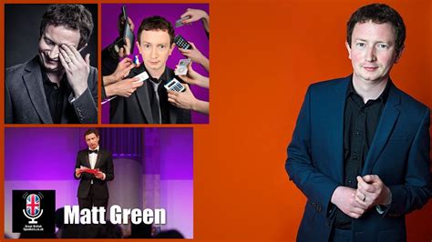 Matt Green | Comedian Awards Host | Great British Speakers