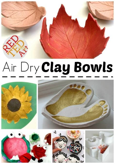 Air Dry Clay Crafts For Kids