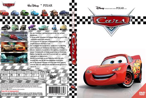 Cars dvd cover (2006) R2 GERMAN Custom