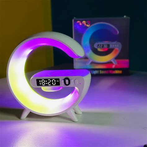 G Atmosphere Rgb Light Bluetooth Speaker With Wireless Charging