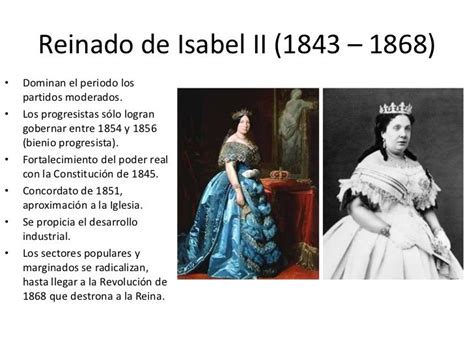 El Reinado De Isabel Ii