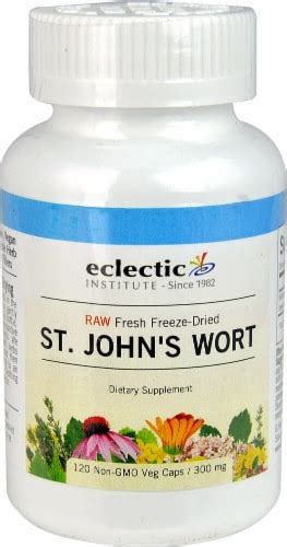 Eclectic Institute St Johns Wort Veg Caps 300 Mg 120 Ct Qfc