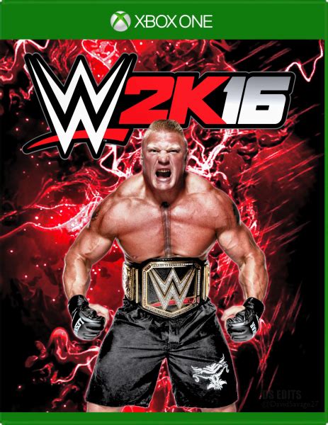 WWE 2K16 Xbox One Box Art Cover by ultimate-savage