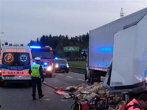 Wypadek na Obwodnicy Trójmiasta