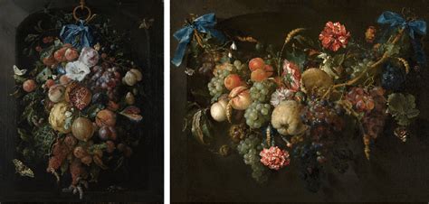 Jan Davidsz De Heem A Festoon Of Fruits And Flowers 16601670 Oil On