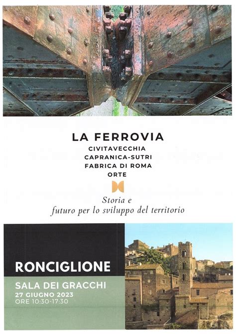 INVITO CONVEGNO LA CIVITAVECCHIA CAPRANICASUTRI FABRICA DI ROMA ORTE